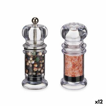 Salt och peppar-set Plast (12 antal)