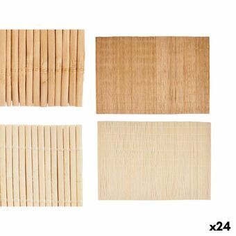 Bordsunderlägg 30 x 44 cm Bambu (24 antal)