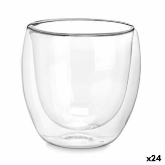 Glas Transparent Borosilikatglas 246 ml (24 antal)