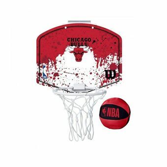 Basketkorg Chicago Bulls  Wilson WTBA1302CHI Röd
