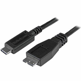 Kabel Micro-USB 3.0 till USB C Startech USB31CUB50CM Svart 50 cm