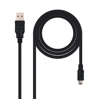 USB till Mini USB Kabel NANOCABLE 10.01.0400 50 cm