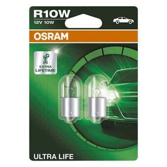 Glödlampa för bil OS5008ULT-02B Osram OS5008ULT-02B R10W 10W 12V (2 Delar)