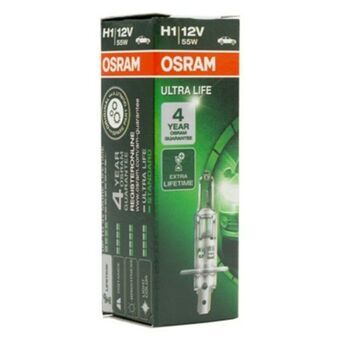 Glödlampa för bil Osram 64150ULT H1 12V 55W 3200K