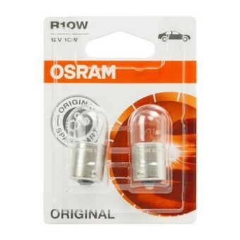 Glödlampa för bil OS5008-02B Osram OS5008-02B R10W 10W 12V (2 Delar)