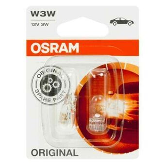 Glödlampa för bil OS2821-02B Osram OS2821-02B W3W 3W 12V (2 Delar)