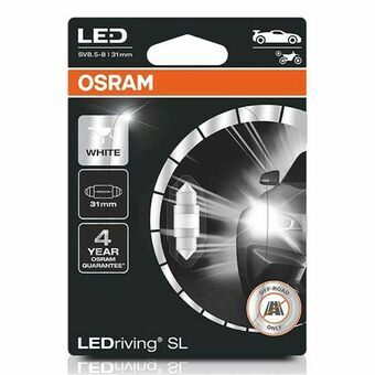 Glödlampa för bil Osram OS6438DWP-01B 1 W C5W 6000K
