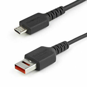 USB-kabel Startech USBSCHAU1M 1 m Svart