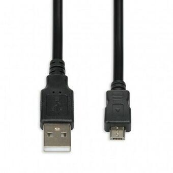 USB-kabel till mikro-USB Ibox IKU2M18 Svart 1,8 m