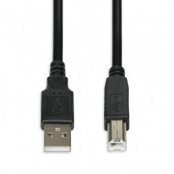 USB A till USB B Kabel Ibox IKU2D Svart 1,8 m