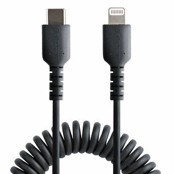 Kabel USB till Lightning Startech RUSB2CLT50CMBC Svart 50 cm