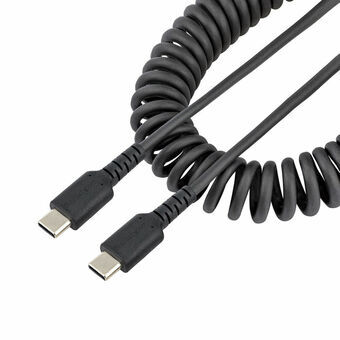 Kabel USB C Startech R2CCC Svart 1 m