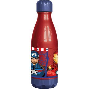 Vattenflaska The Avengers CZ11265 Daglig användning 560 ml Röd Plast