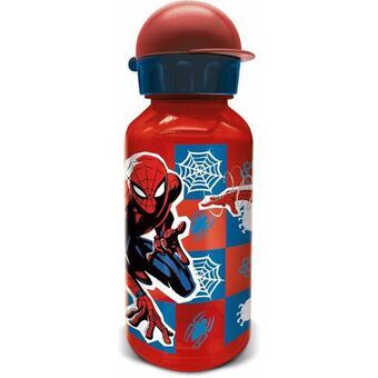 Flaska Spider-Man Arachnid Grid  370 ml Barn Aluminium