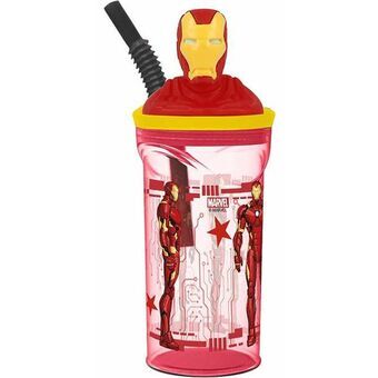 Vattenflaska The Avengers Iron Man Plast 360 ml
