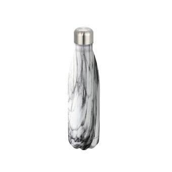 Flaska DKD Home Decor Rostfritt stål Vit (5,5 x 5,5 x 26,5 cm)