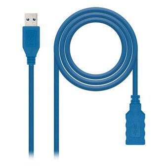 USB C till DisplayPort Adapter NANOCABLE 10.01.0901-BL Blå