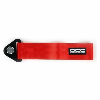 Bogseringsband OCC Motorsport 3000 kg 15mm Röd