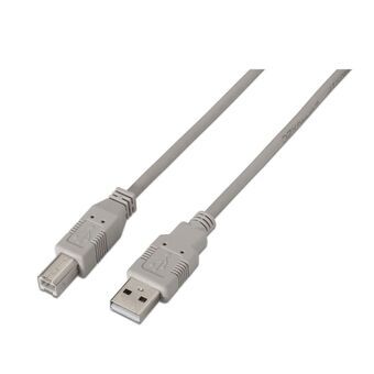 USB 2.0 A till USB B Kabel Aisens A101-0002 Beige 1,8 m