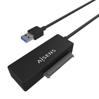 USB till SATA-hårddiskadapter Aisens ASE-35A01B Svart