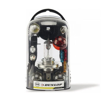 Glödlampa för bil Dunlop Säkring H4 12 V (11 Delar)