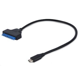 Kabel Micro USB GEMBIRD USB 3.0 Type-C male to SATA 2.5 drive adapter 20 cm Svart