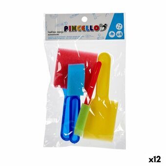 Uppsättning manuella aktiviteter Spatel Multicolour (12 antal)
