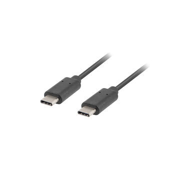Kabel USB C Lanberg 1,2 m Svart