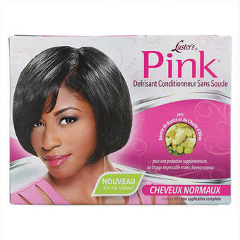Mjukgörande hårbehandling Luster  Pink Relaxer Kit Regular