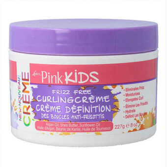 Hårlotion Luster Pink Kids Frizz Free Curling Creme Lockigt hår (227 g)