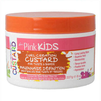 Hårlotion Luster Pink Kids Curl Creation Custard Lockigt hår (227 g)