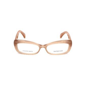 Glasögonbågar Alexander McQueen AMQ-4203-K6Z Beige Brun