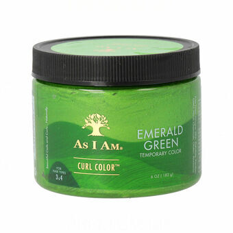 Semipermanent hårfärg As I Am Curl Color Emerald