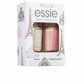 Fransk manikyrkit Essie Essie French Manicure Lote 2 Delar