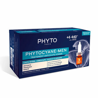 Anti-håravfall ampuller Phyto Paris Phytocyane Men 12 x 3,5 ml