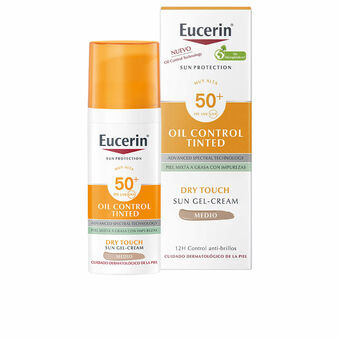 Solskydd Eucerin Dry Touch Medium SPF 50+ (50 ml)