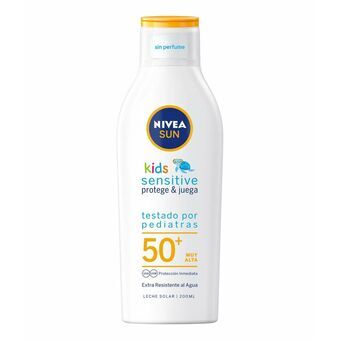 Solkräm Nivea Protect&Sensitive Kids 200 ml Spf 50