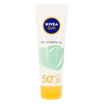 Solkräm Sun Facial Mineral Nivea 50+ (50 ml)