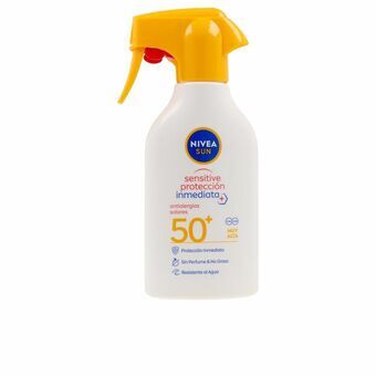 Solskyddsspray Nivea Sun Sensitive & Protection Spf 50+ (270 ml)