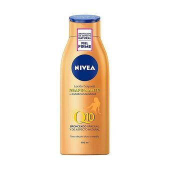 Kroppslotion Nivea Solbränt utseende [Lotion/Spray/Mjölk] Q10+ 400 ml