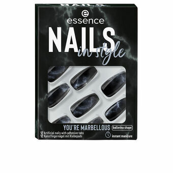 Lösnaglar Essence Nails In Style Självhäftande Återanvändningsbar Nº 17 You\'re marbellous (12 antal)