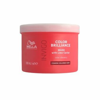 Revitaliserande mask Wella Invigo Color Brilliance Färgat hår Tjockt hår 500 ml