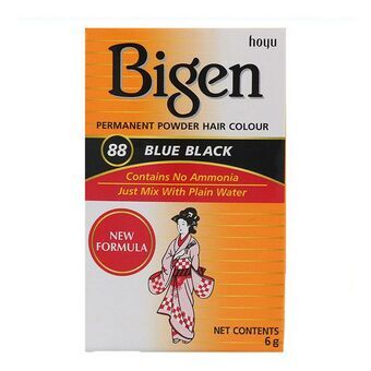 Permanent färg Bigen 88 Negro Blåsvart Nº 0-88 (6 gr)