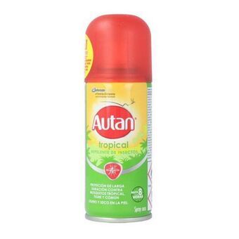 Vanligt och Tiger myggavstötande Autan Tropical 100 ml 8 timmar Spray