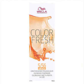 Semipermanent hårfärg Color Fresh Wella Nº 5.56 (75 ml)