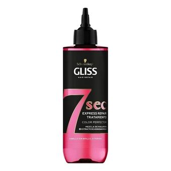 Stärkande hårinpackning Schwarzkopf Gliss 7 Sec Color Perfector (200 ml)