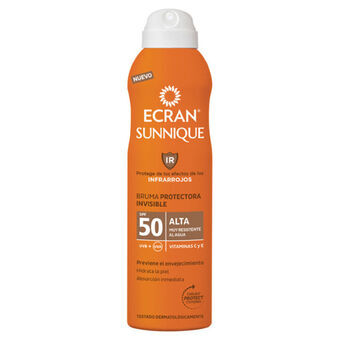 Spray solskydd Ecran Ecran Sunnique SPF 50 (250 ml) 250 ml Spf 50