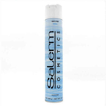 Normal håll hårspray Salerm Anti fukt (500 ml)