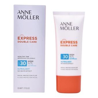 Ansiktssolkräm Express Double Care Anne Möller SPF 30 (50 ml)