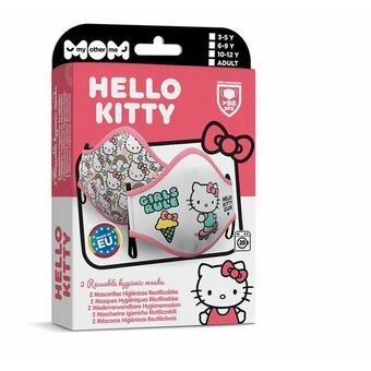 Återanvändbart Hygieniskt Munskydd av Tyg My Other Me Hello Kitty Premium 6-9 år